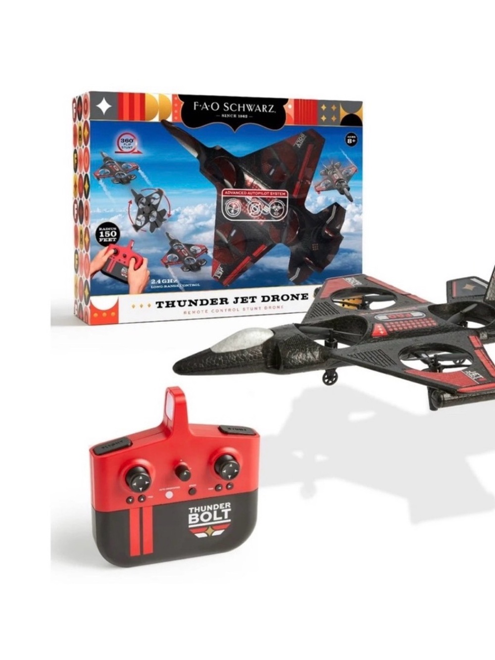 FAO Schwarz Thunder Bolt Jet Drone